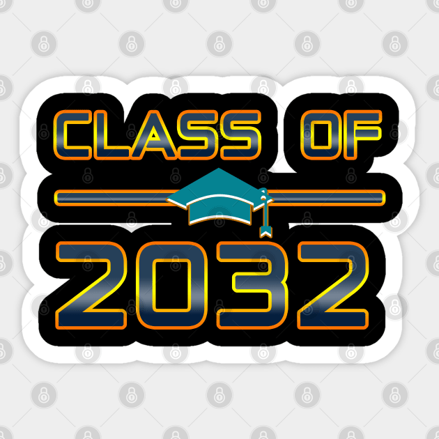 Class of 2032 new day of school Sticker by bakry